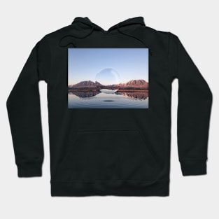 Sphere Over Lake Hoodie